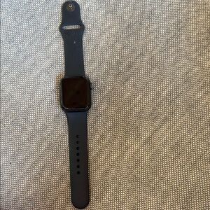 Apple Black Smartwatch with Sleek Design